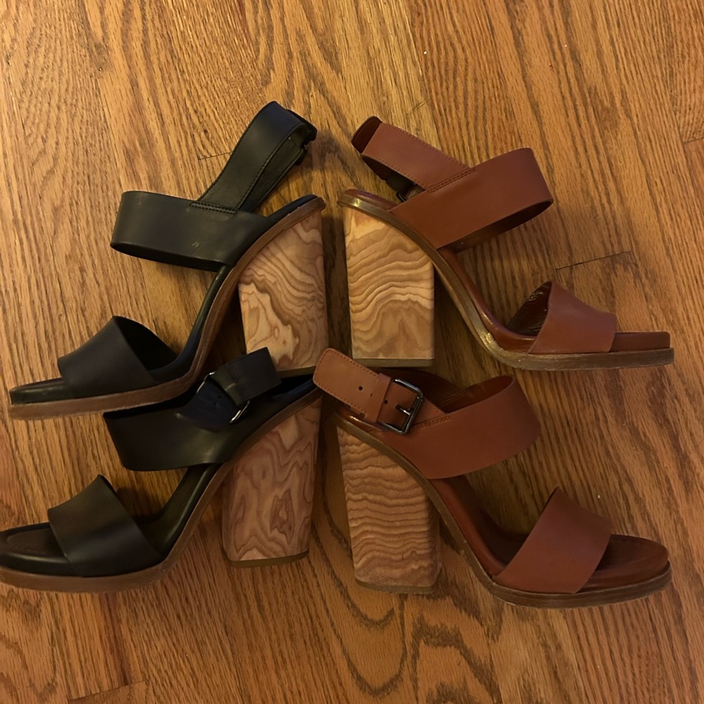 VINCE BLOCK HEELS